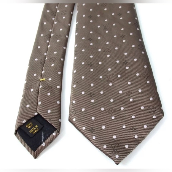 LOUIS VUITTON Silk Monogram Tie 😍🔥🔥🔥 - Picture 3 of 11